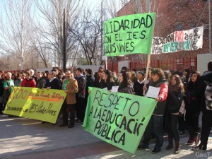 IES Vega del Jarama en apoyo al IES Lluis Vives